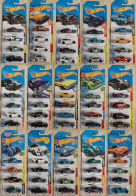 4 Hot Wheels per Lot - Porsche, Datsun, Nissan, Chevy, Mazda, Honda, Volkswagen