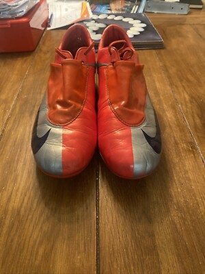 Nike Mercurial Vapor V Football Boots SG Size 11 UK Metallic Red