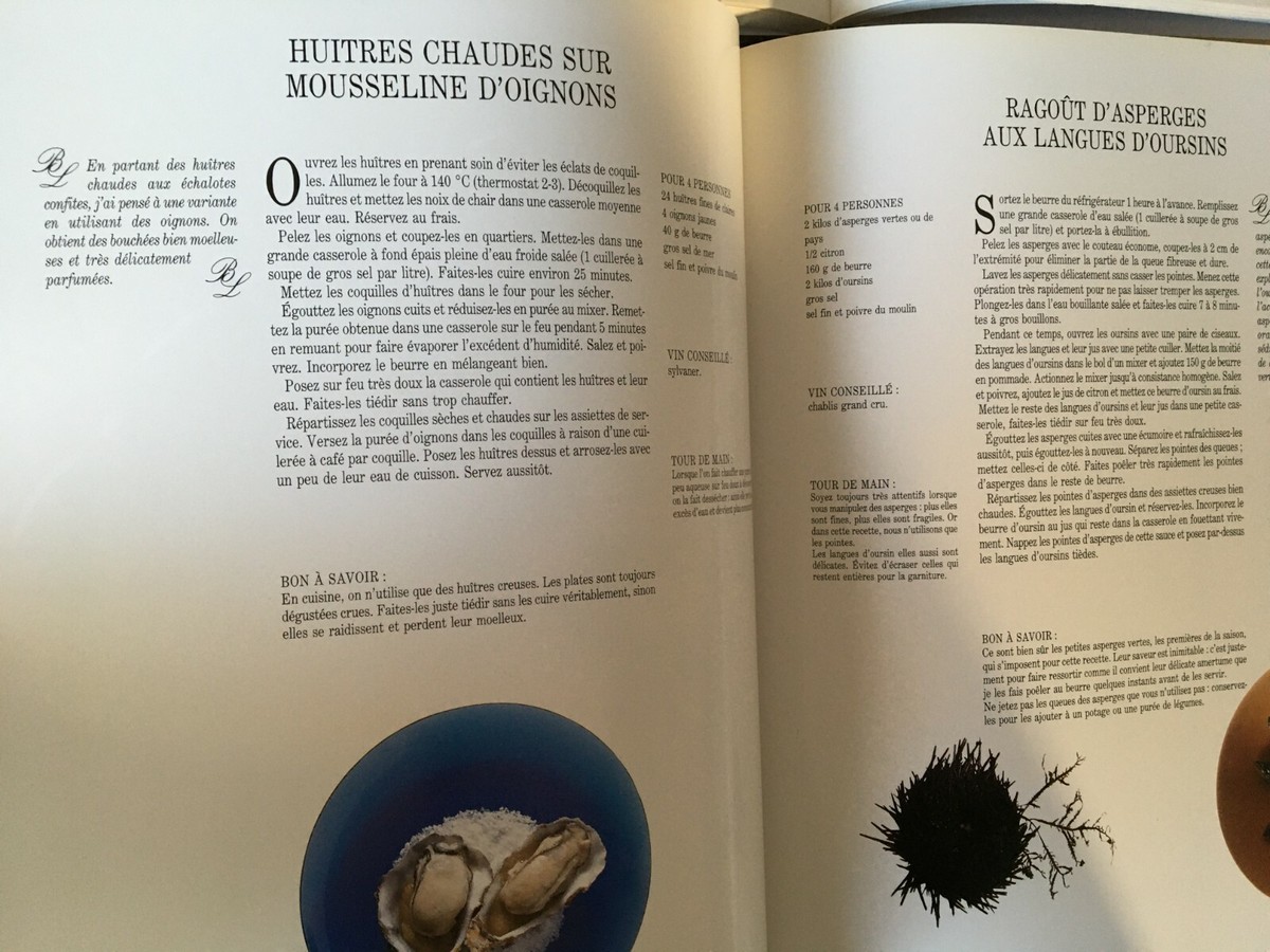 LOISEAU .L'envolée des saveurs + QUONIAM .Cuisine et