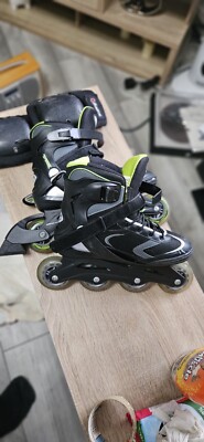 Bladerunner Advantage Pro XT - mit Rasierer Knieschützern und Ellenbogenschützern UK Größe 7