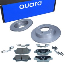 QUARO Bremsscheiben + Bremsbeläge Hinten für HYUNDAI i30 GD KIA Soul II III