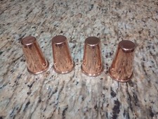 Vasos mexicanos de cobre puro. Tequileros