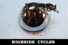 1098 96 HARLEY-DAVIDSON SOFTAIL CHROME HEADLIGHT HEAD LIGHT BUCKET MOUNTING RING