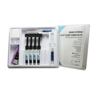 Kit Composite Dentaire Photopolymérisable AWSM Nano Hybrid - 7 Tubes, Longue Durée De Vie