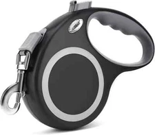 EC.TEAK Retractable Dog Leash 26 FT, Heavy Duty Dog Leash for Dogs up to 110Lbs,