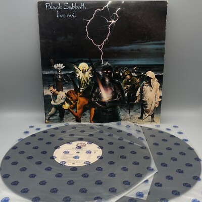 ブラック・サバス/ライヴ・イーヴル(1982) Black Sabbath – Live Evil – 2 x Vinyl (Winchester, Gatefold, LP