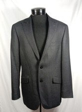 Paul Betenly Blazer Lanificio Filarte Italy Wool Cashmere Birdseye J-3 Men's 40R