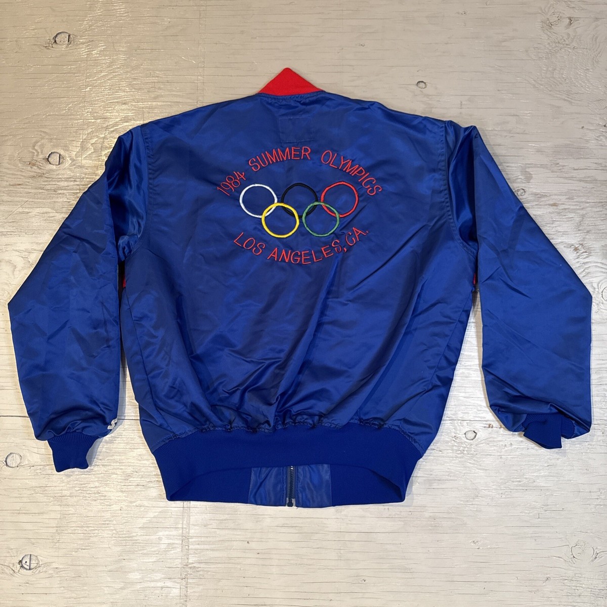VTG Starter 1984 Team USA Los Angeles Summer Olympics Satin VTG Starter 1984 Team USA Los Angeles Summer Olympics Satin