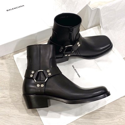 balenciaga rider moto boots