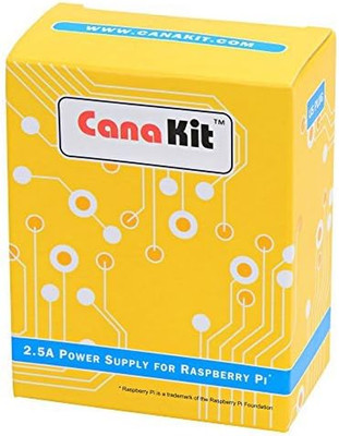5V 2.5A Raspberry Pi 3 B+ Power Supply/Adapter (UL Listed)