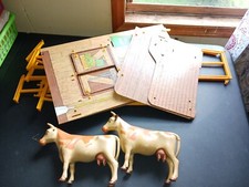 Vintage Sunshine family Barn set, 1976, Mattel company, used, view pictures