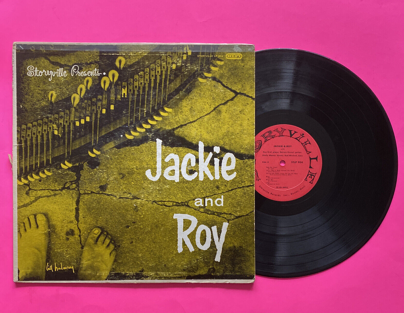 Jackie (Cain) and Roy (Kral) LP Storyville STLP 904 Jazz VG-/ G+