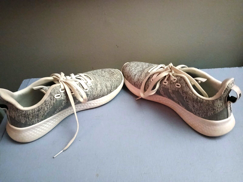 ZAPATO RUNNING ADIDAS MUJER CLOUDFOAM PURE 2.0 GRIS BLANCO TALLA 8 - Imagen 4 de 7