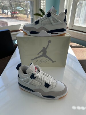 NIKE JORDAN 4 SB NAVY (SIZE 7) (DR5415-100) RETRO PINE GREEN RODEO