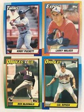 1990 Topps Baseball Cards - #526-792 - HOF RC Stars - Upick