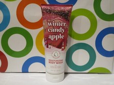 BATH & BODY WORKS ~ WINTER CANDY APPLE MOISTURIZING BODY WASH ~ 10 OZ