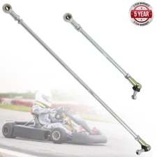 Short+Long Tie Rod Kit Set w/Ends Replacement For Yerf Dog Go Kart Cart 3/8-24