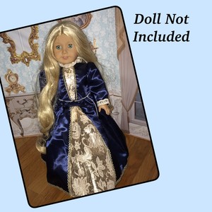 american girl doll felicity blue dress