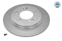 Meyle 2X Bremsscheibe Hinten Voll FüR Hyundai Ioniq Ae 1.6 Gdi Hybrid Elantra