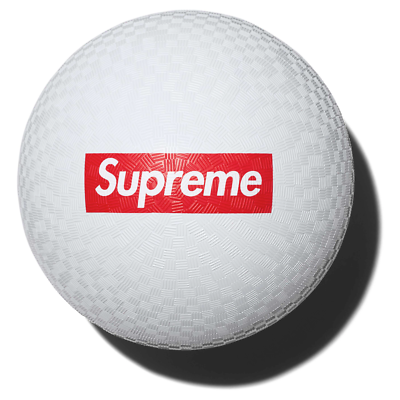 Supreme シュプリーム　ドッグボール NWT Supreme Franklin Red Box Logo Playground Ball Dodgeball White