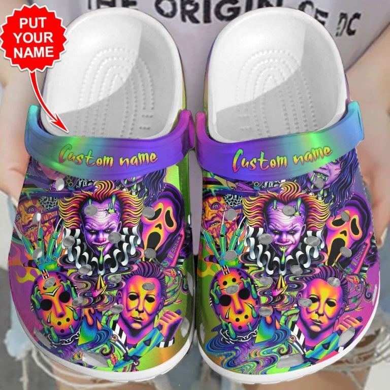 Personalized Horror Movies Custom Clogs