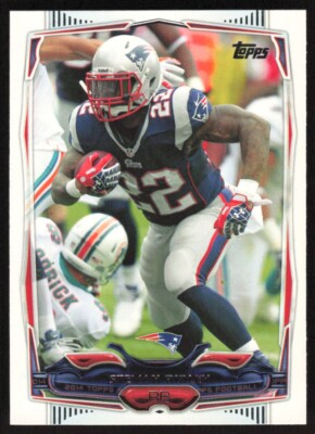 2014 Topps Football Stevan Ridley #137 New England Patriots