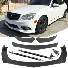 Front Lip Bumper Body Kits Splitter Spoiler Carbon Fiber For Mercedes-benz