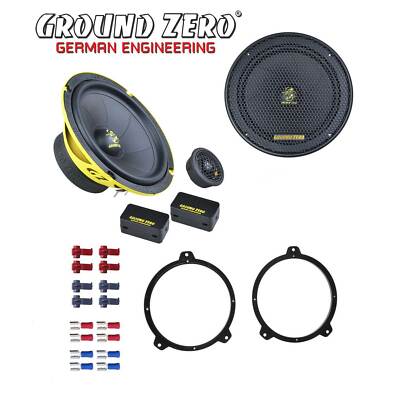 Ground Zero Auto SPL Lautsprecher System 16,5cm für BMW 3er Limo (E46) 1998-2005