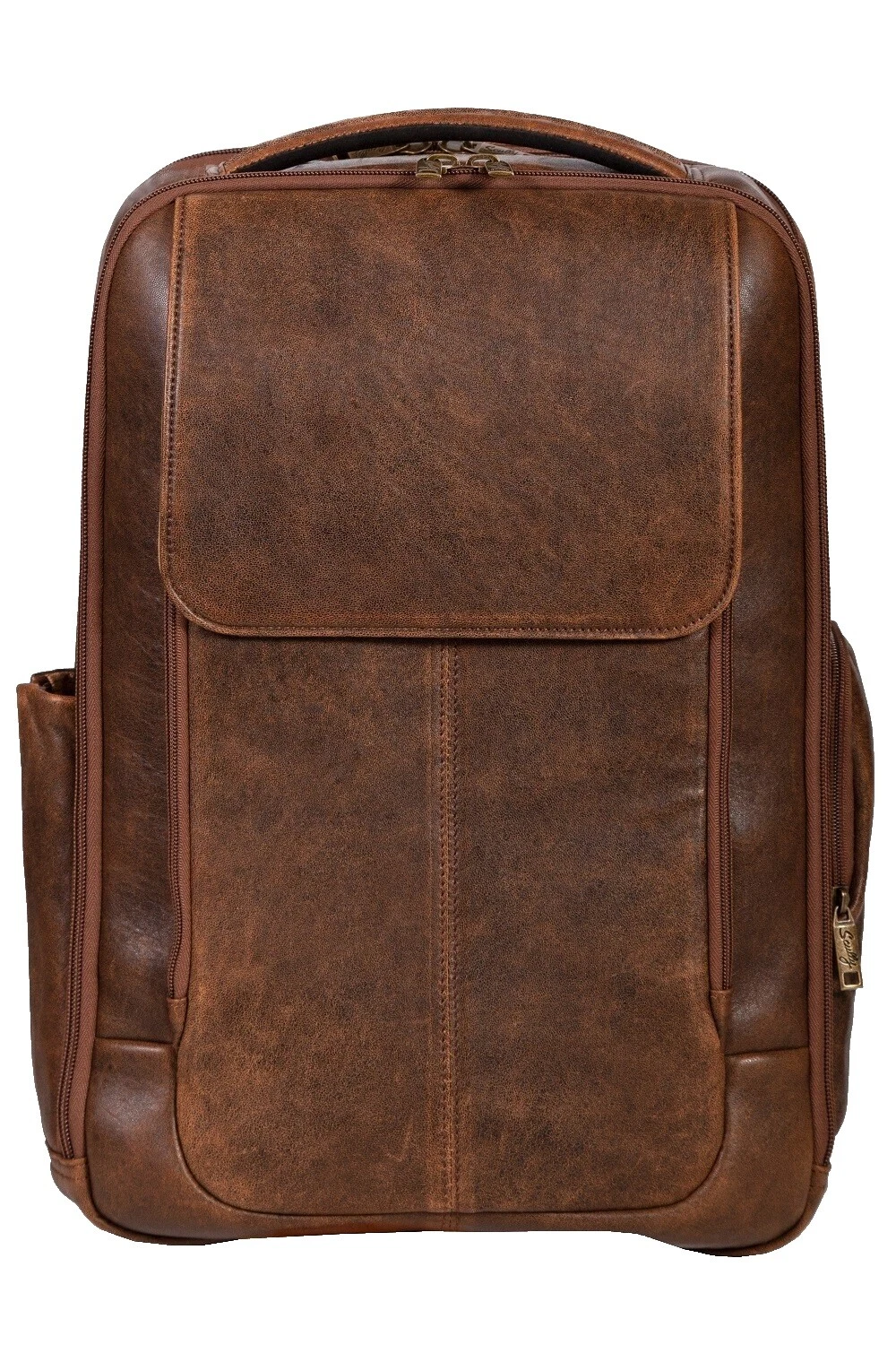 Brown Leather Backpack Bags for Men