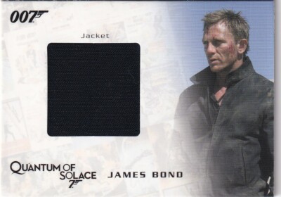 James Bond 007 Relic / Costume Card QC20 A Piece of James Bond's Jacket