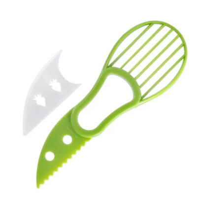 1Pc 3 in 1 Multifunctional Avocado Slicer, Avocado Pitters, Avocado Cutter, Kitc