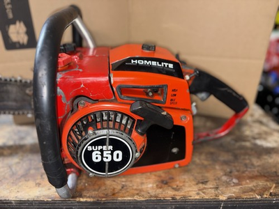 #ad #ad Homelite Super 650 Chainsaw Runs Powerhead Only $850.00