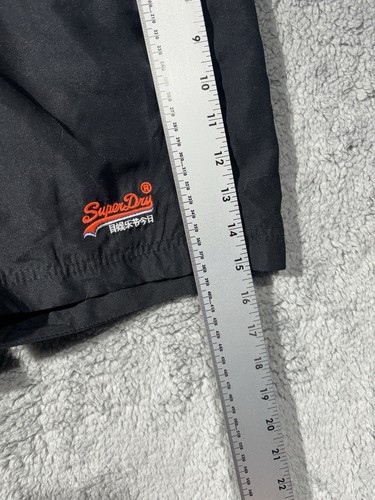 Superdry Herren Badeshorts Schwarz Orange Gr. L Sport Sommer Urlaub Kleidung - Bild 10 von 10