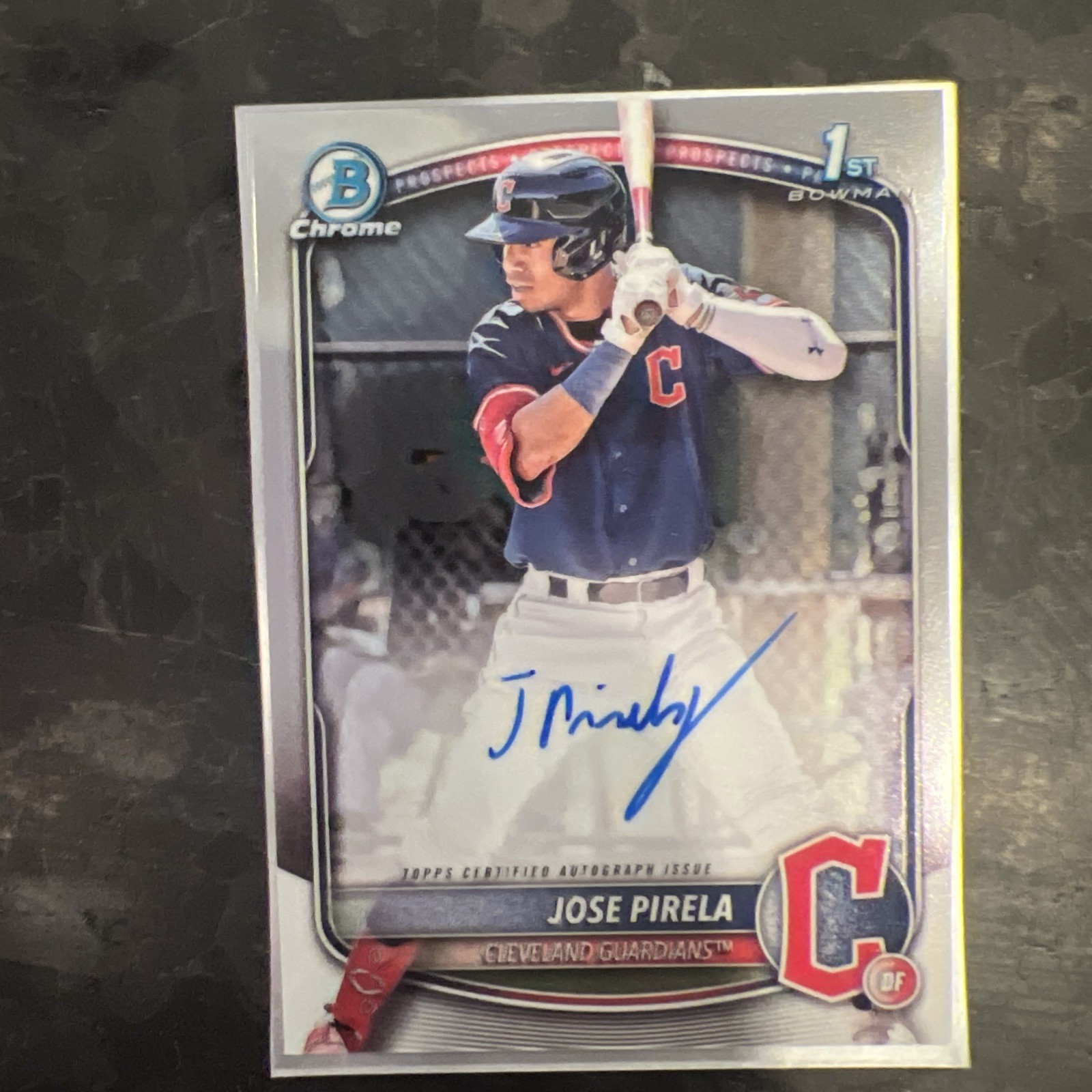 2025 Bowman - Chrome Prospect Autographs Jose Pirela #CPA-JP (AU, RC)