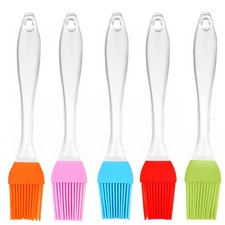 5 PCS Heat Resistant Silicone Pastry Basting Brushes BBQ Kitchen Food