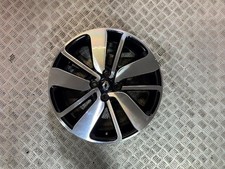 13-19 RENAULT CLIO MK4 17" INCH 4 STUD 10 SPOKE ALLOY WHEEL 7JX17CH4 (SCRATCHED)