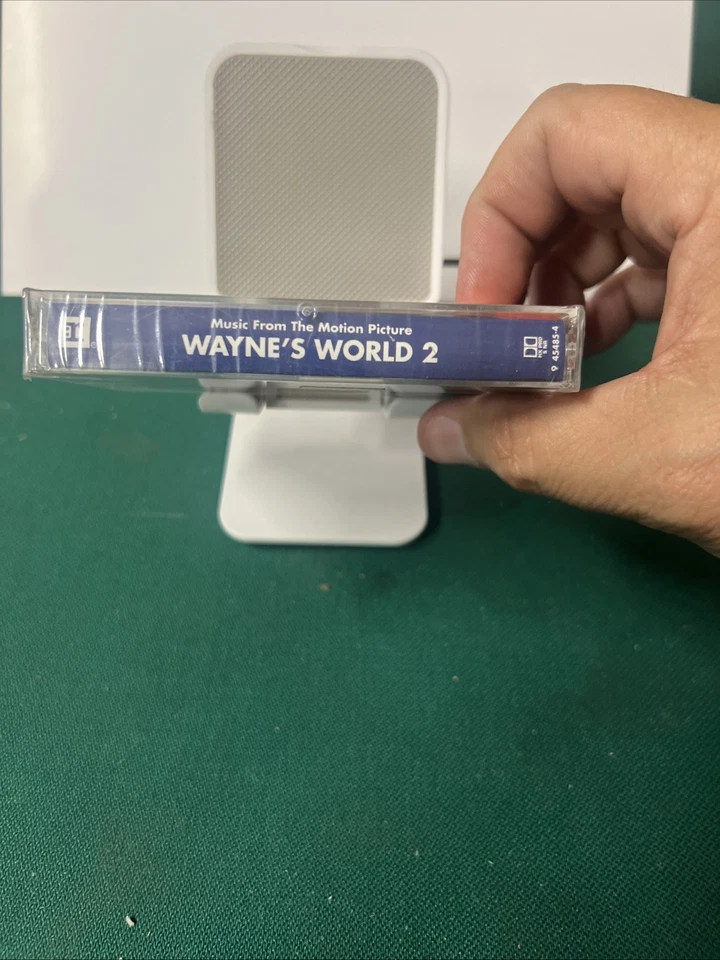 Wayne's World 2 Soundtrack Cassette Tape (1993) w/ Hype Sticker SEALED - Image 3 of 4