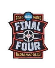 NEW 2026 Men  s NCAA Basketball Final Four Indianapolis Embroidery Patch 