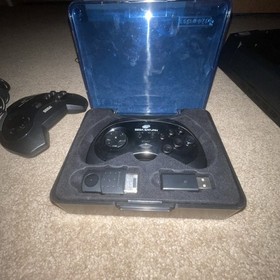 Sega Saturn Console with 5 Games  2 Controllers And Carry Case Lot Please Read