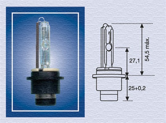 Fits MAGNETI MARELLI 002541100000 Bulb - Image 8