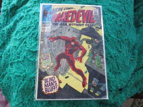 Here Comes Daredevil - Blind Man's Bluff Marvel #31 Vintage 1967 FS