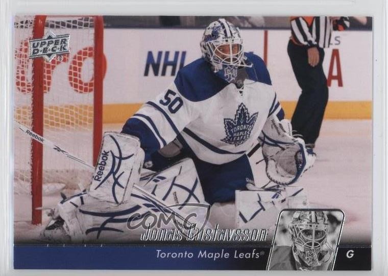 2010-11 Upper Deck Jonas Gustavsson #433 t3w