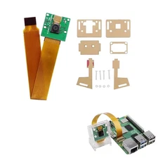 OV5647 5MP CSI Camera for Raspberry Pi 5 – Specific Cable + Acrylic Stand Case