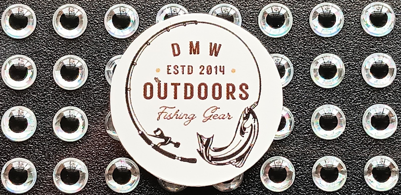 Holographic 3d Adhesive Fish Eyes, Multi Sizes & Colors Available, Fly Tying