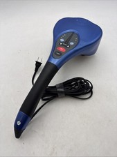 Deluxe Homedics Model pa-350hbl Percussion Programmable Massager W/ Heat TESTED