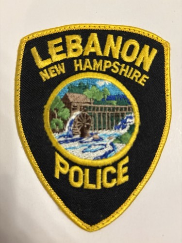 Lebanon New Hampshire Police Patch