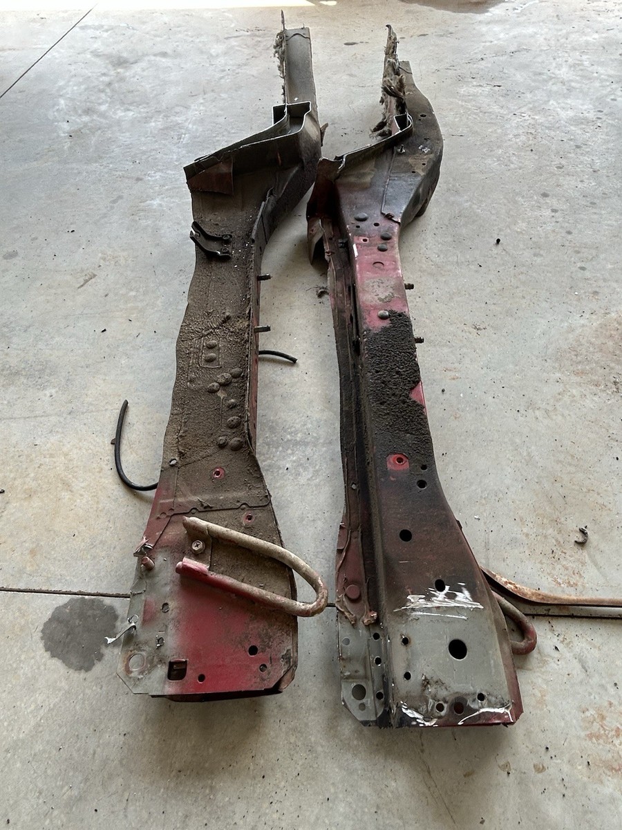 89-94 Nissan 240SX OEM FRAME RAILS LH & RH Rust Repair- Good