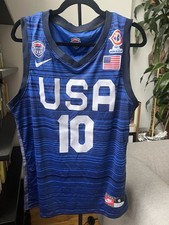 Nike Anthony Edwards 2023 USA Fiba World Cup Jersey Minnesota Wolves Olympic (S)