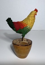 Antique CIRCA 1900 STEIFF CHICKEN TEN PIN