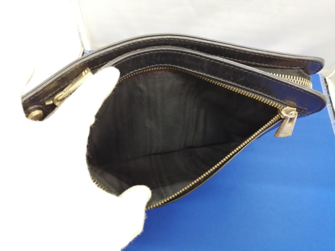 Celine Second bag Macadam pattern Black Used - image 10